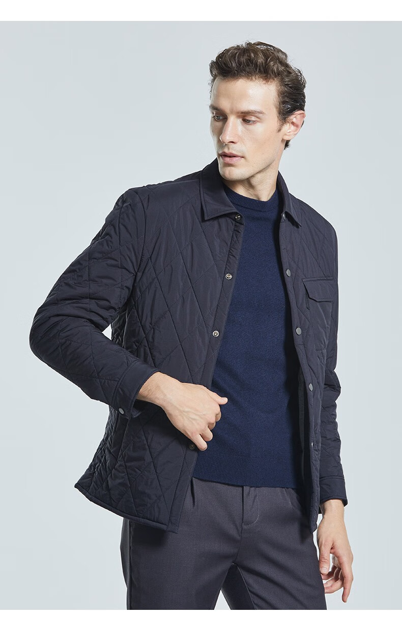 杉杉男装shanshan 男士棉服 ds412s2255 咖色 m(170/88a)【图片 价格