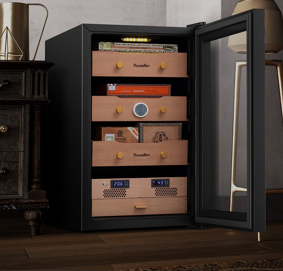 roussillon鲁西荣雪茄柜恒温恒湿雪茄柜雪茄柜小雪茄柜恒温保湿雪茄柜