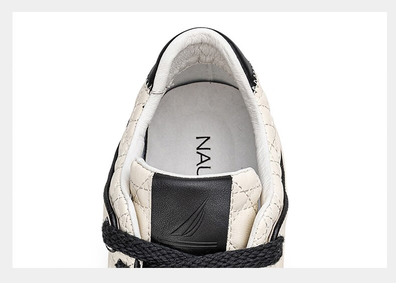 诺帝卡(nautica)男鞋秋新品休闲鞋男士百搭时尚板鞋拼色鞋子男 男款