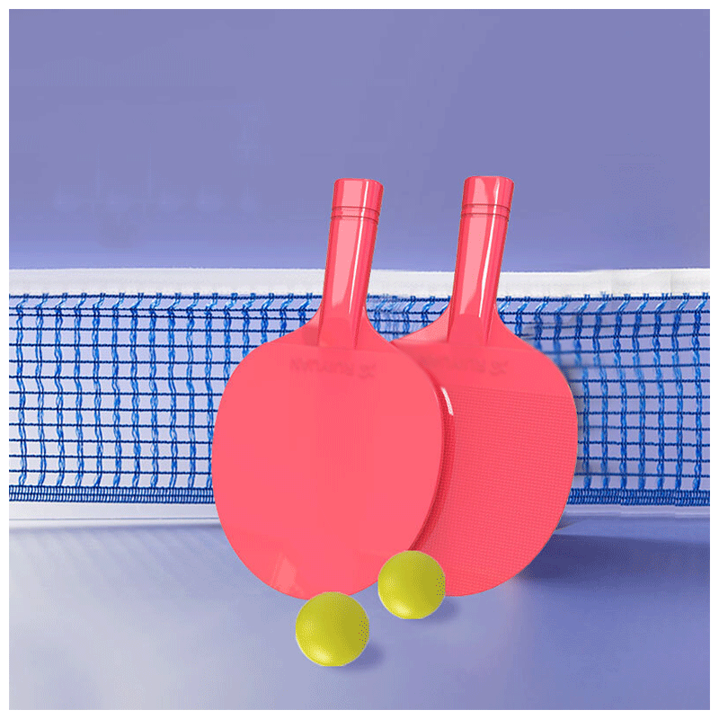 协哲 儿童室内乒乓球加厚款幼儿园宝宝初学者运动塑料乒乓球拍玩具