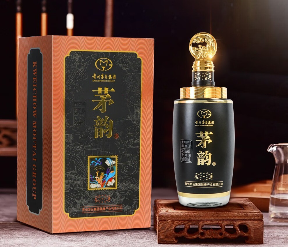 贵州茅台集团茅韵飞天仕女图53度酱香型白酒礼盒酒水500ml茅韵酱酒龙