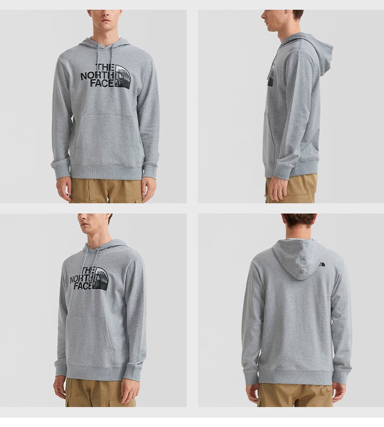 the north face北面卫衣男情侣款2022秋冬新款上衣运动户外舒适透气