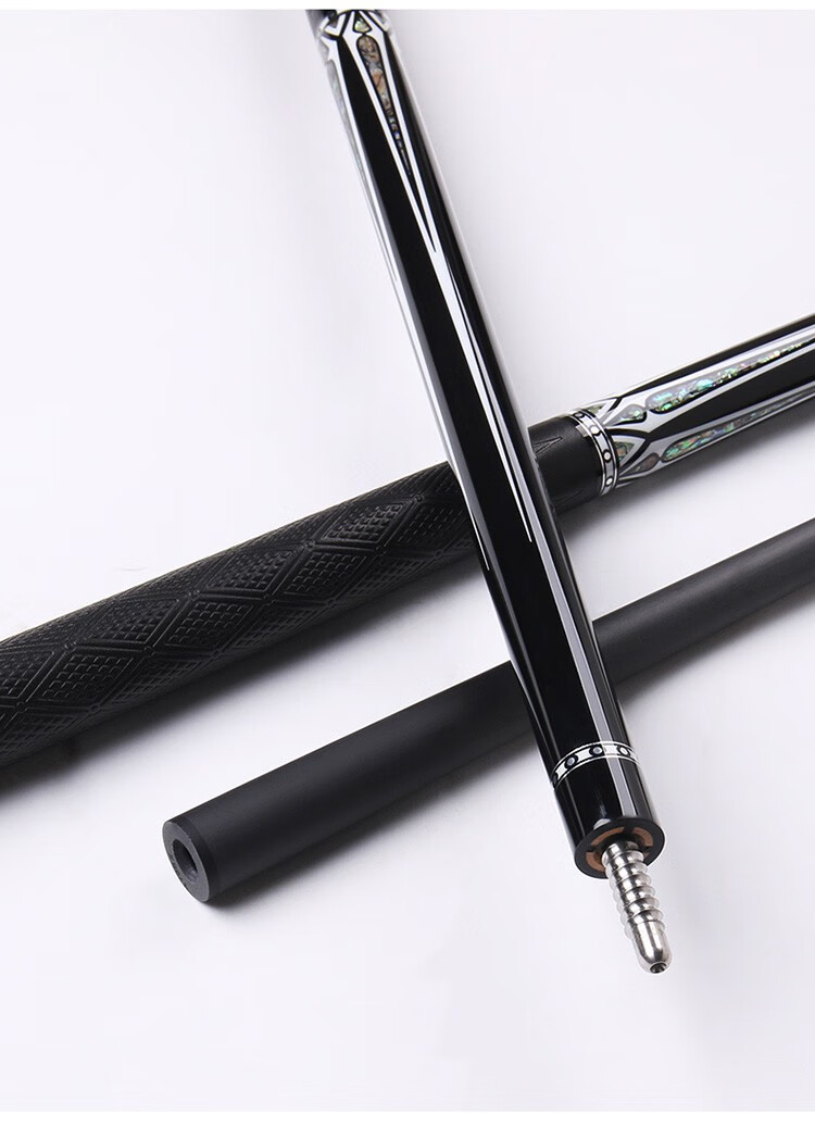 cuppa毒刺黑科技台球杆碳素碳纤维小头斯诺克中式黑八分体球杆16彩桌