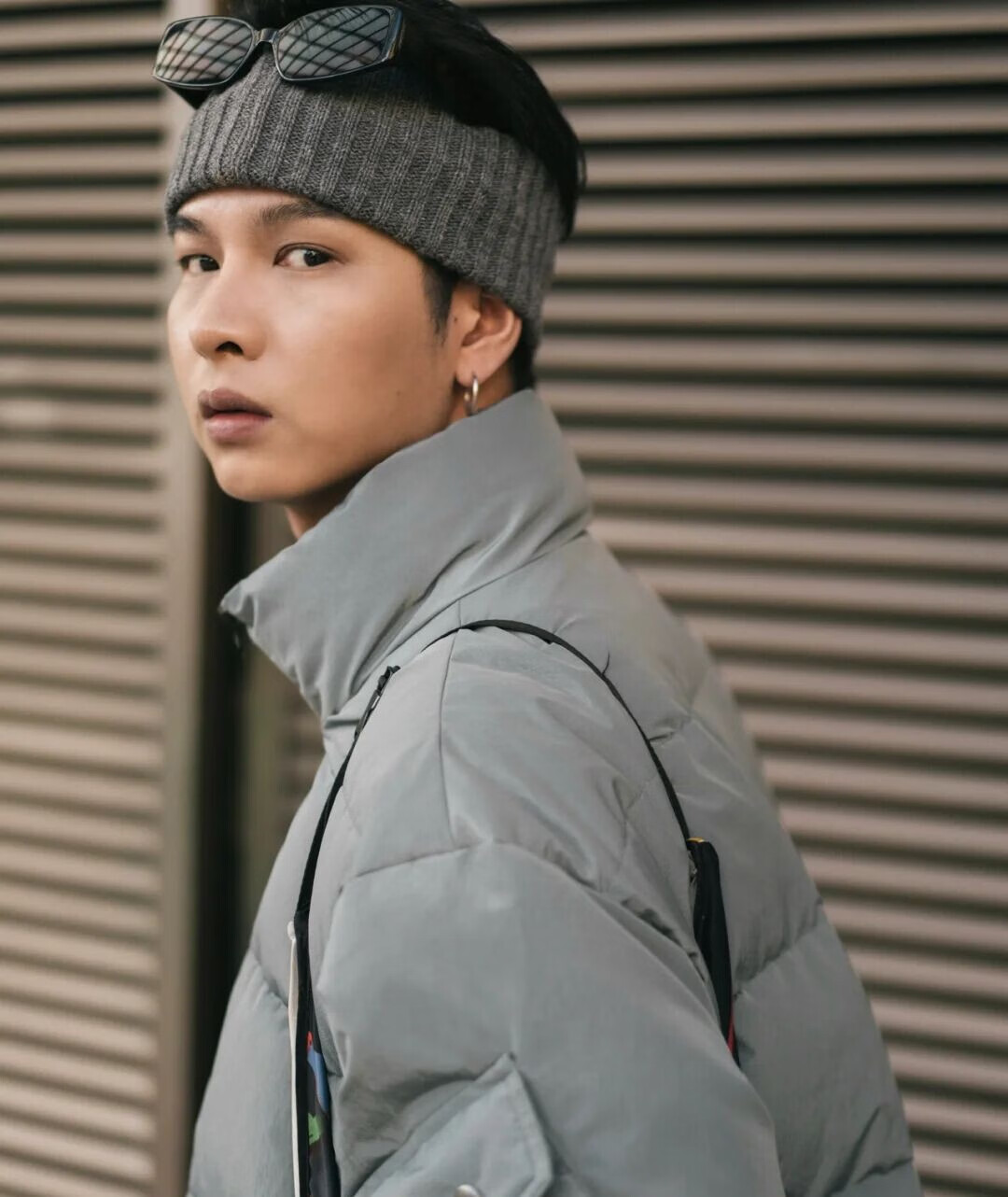 予心(yuxin) 护额保暖防寒秋冬季厚款宽边保暖护额针织发带 发际线