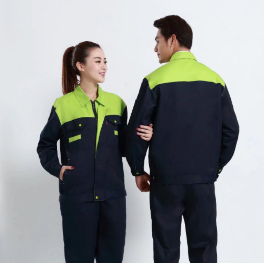 缔鲸(dijing)夏定制尚品宅配工作服装修装饰公司工装长袖男女印字印字