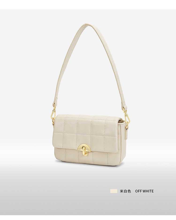 camila&korali 菱格腋下包包女2022新款潮时尚高级质感小众设计单肩斜