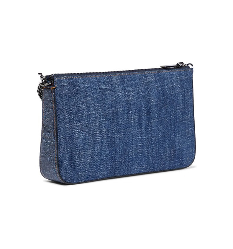 七夕礼物christianlouboutinloubila牛仔手拿包p00650626蓝色均码