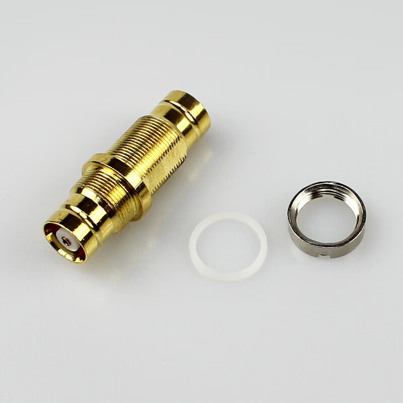 l9直通头2兆l9头视频转接头ddf射频线插头连接器oloeyl9直通头20个