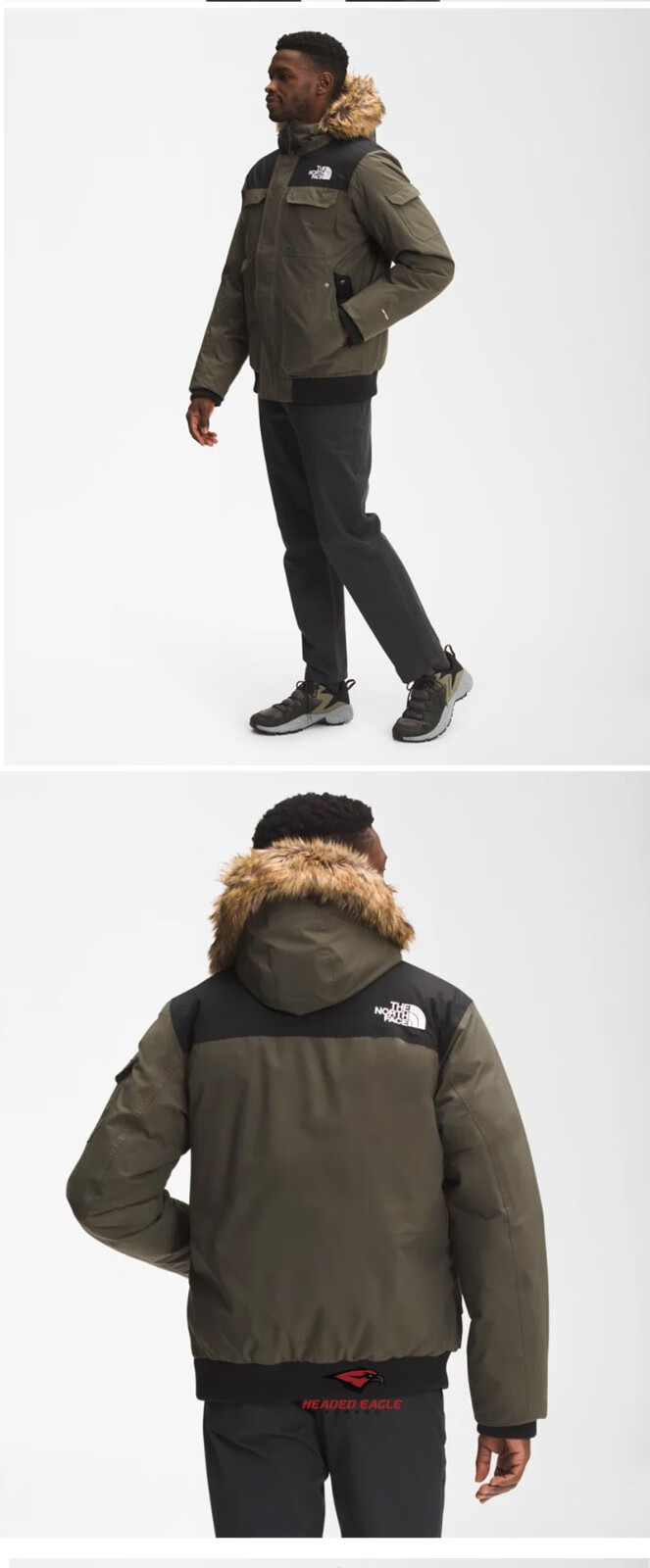 the north face 北面 gotham jacket iii 鹅绒保暖 连帽防风男子羽绒