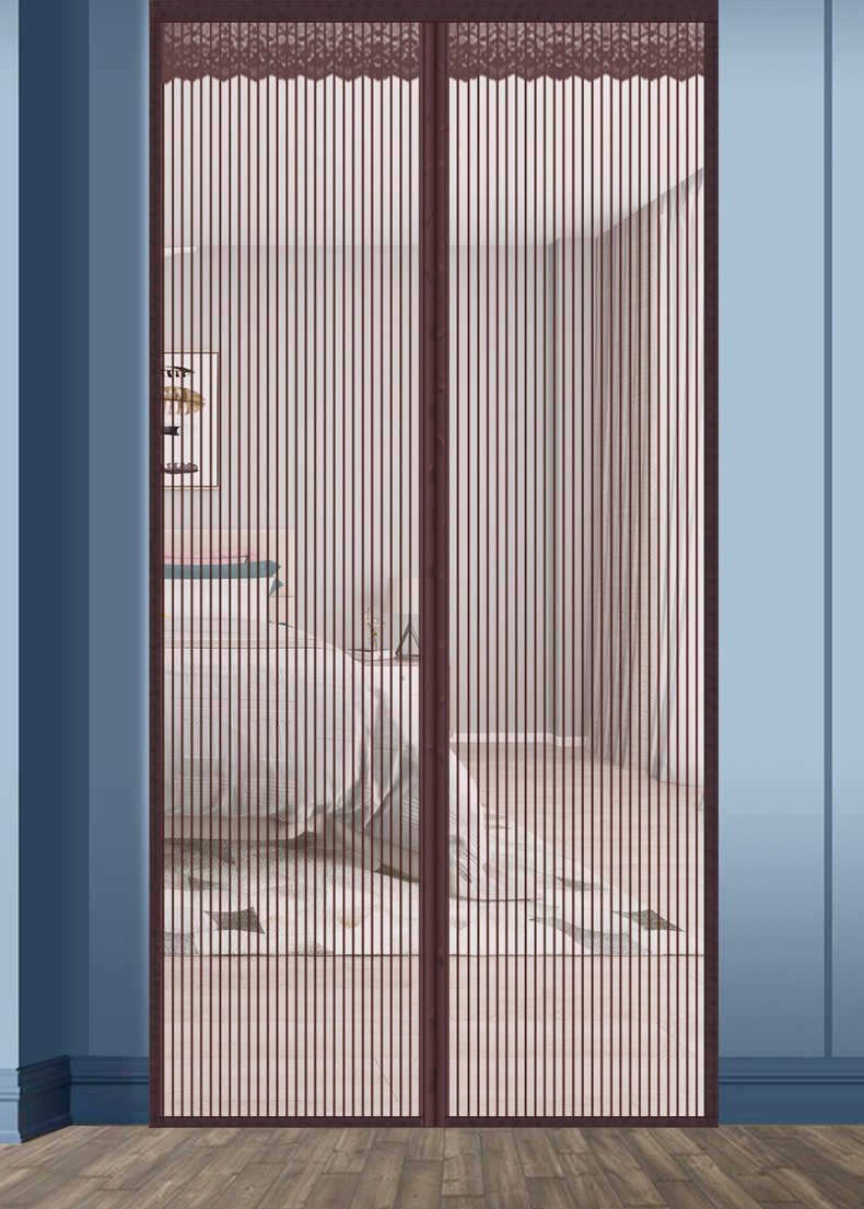 晟玉轩夏季农村大门磁条防蚊门帘卧室家用客厅门帘子磁性对吸魔术贴防