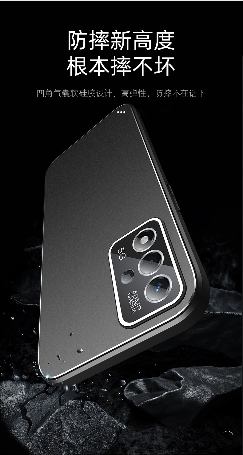 syokie oppoa93s手机壳全包防摔自带镜头保护膜超薄磨砂创意个性潮