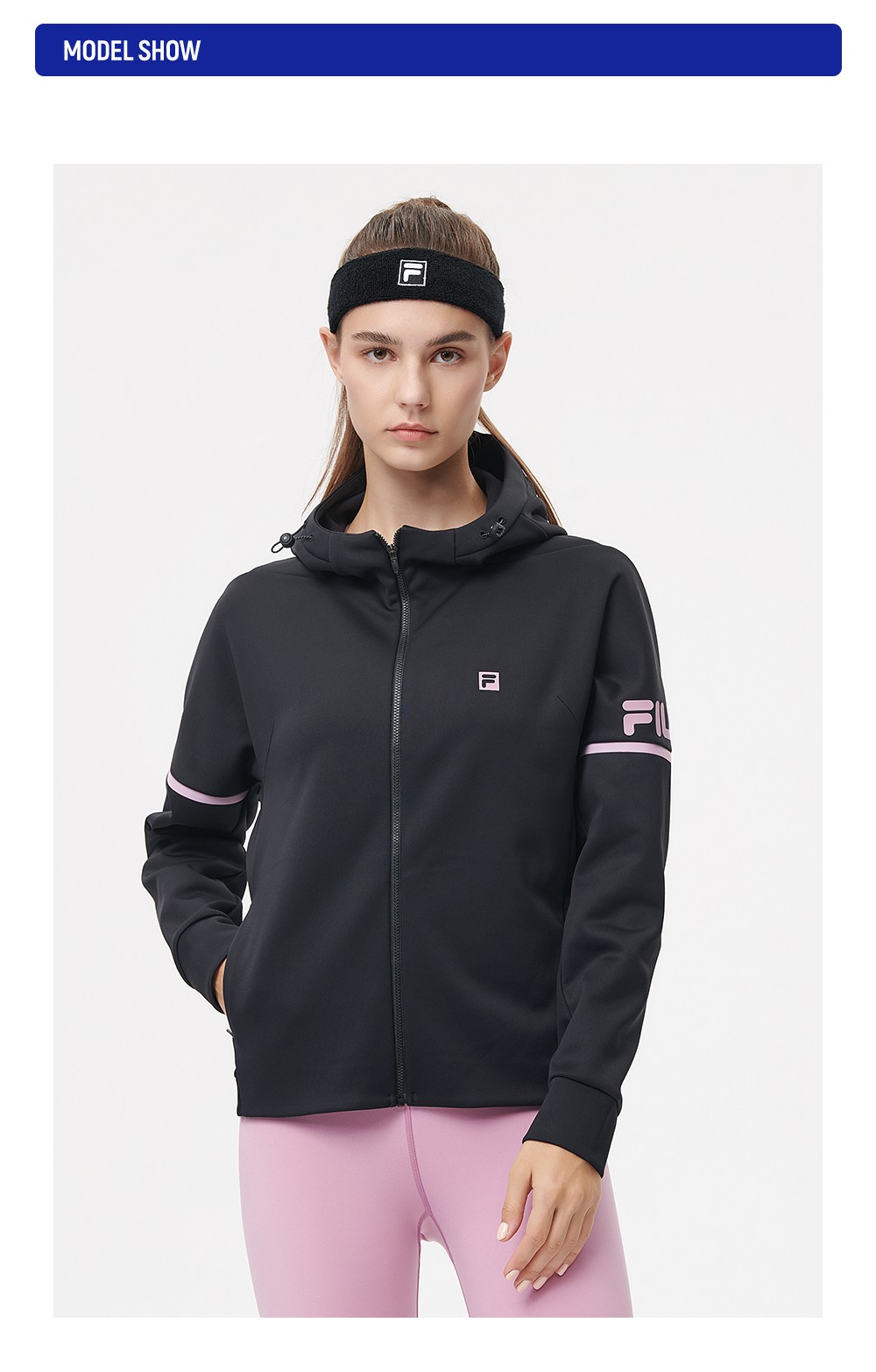 filaathletics斐乐女装官方女子针织外套2021冬季新款时尚休闲上衣