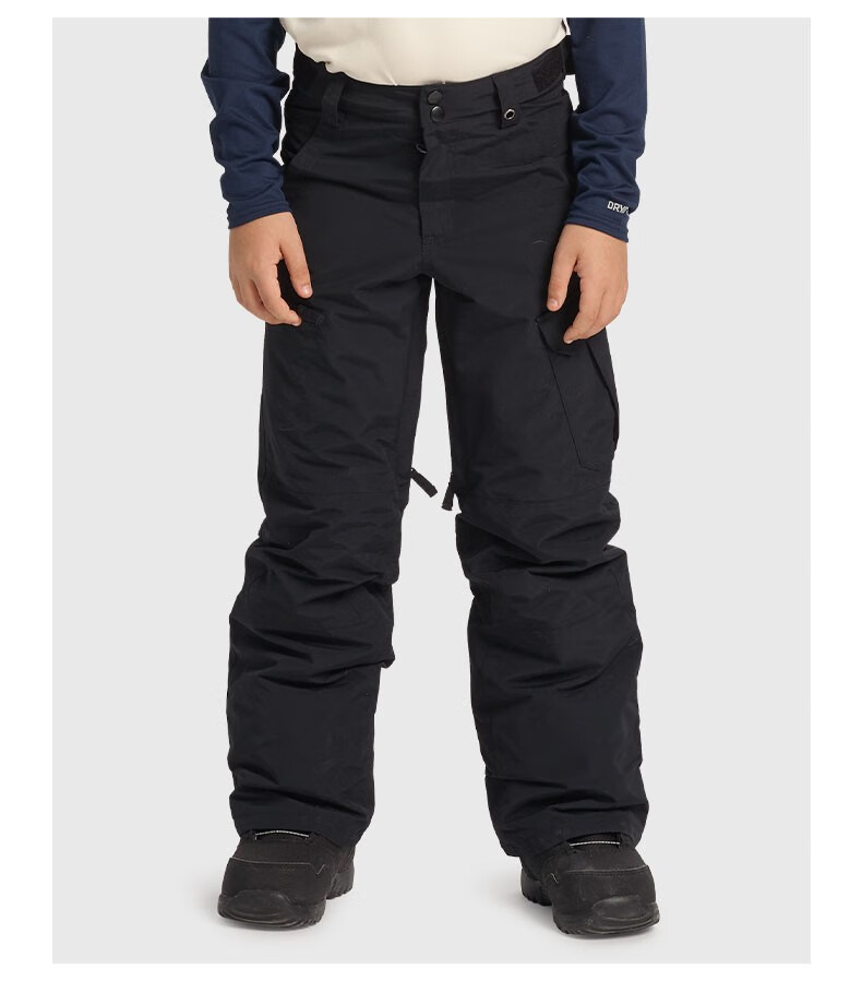 burton 伯顿男童秋冬exile cargo滑雪裤22/23雪季新品防水透气御寒