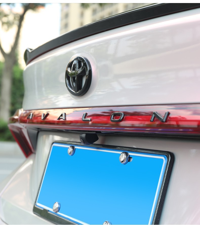 适用于19-22款丰田亚洲龙黑武士字母标avalon车标专用外观改装 黑武士