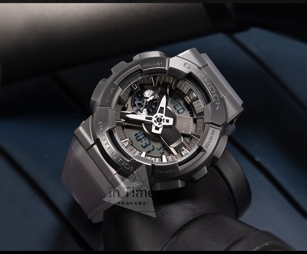 卡西欧(casio)手表g-shock王一博同款迷雾系列金属防震防水运动男表