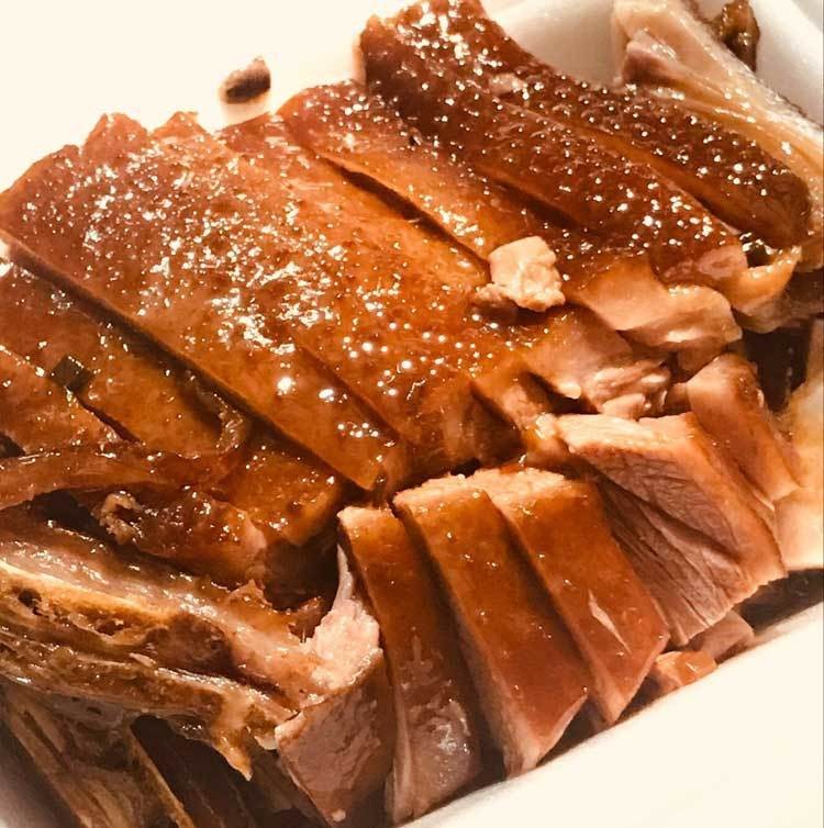 潮汕卤味鹅头正宗特产潮州卤水澄海狮头鹅卤鹅肉熟速冻潮汕卤鹅500g2