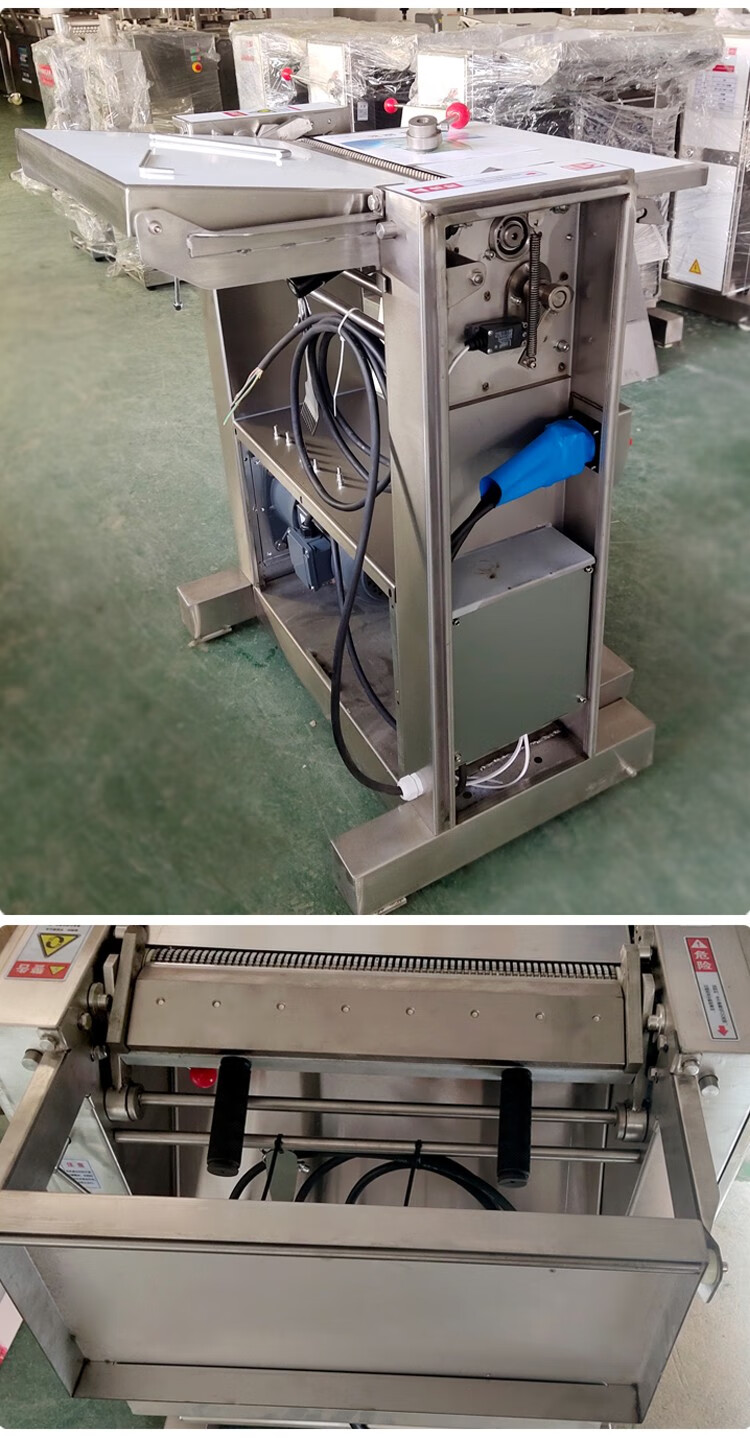 (免费开票)全自动猪肉扒皮机鲜猪肉剥皮去皮机不锈钢电动进口刀片猪肉