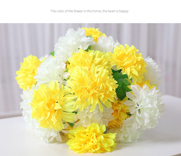 初衷清明节仿真花花束上坟的塑料菊花墓地清明扫墓假花祭祀用品墓前花