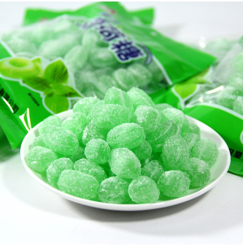 薄荷糖老式糖块袋装200g2袋清凉水果糖中老年人传统清爽清凉硬糖