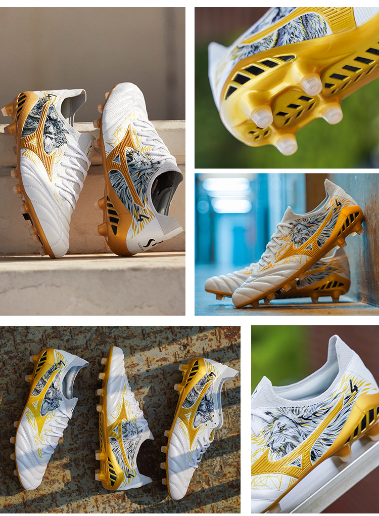 mizuno/美津浓morelianeo拉莫斯sr4高端日产md长钉足球鞋成人男p1ga22