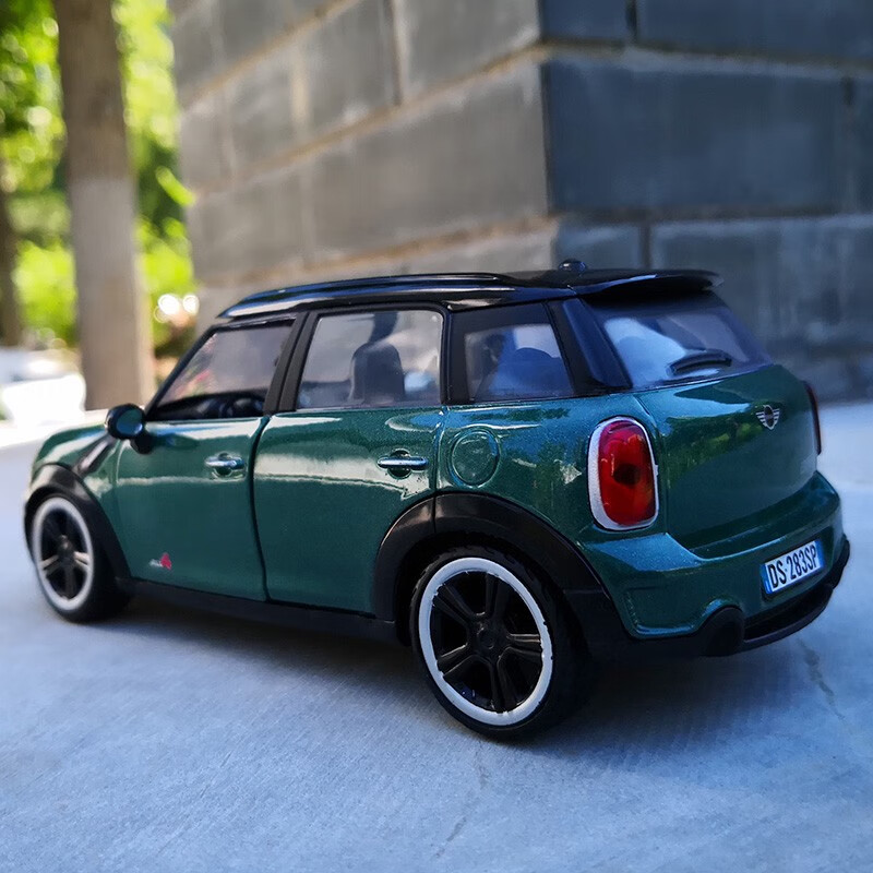 威利1:24宝马迷你pacemanmini迷你cooper莫里斯1300车模合金仿真汽车