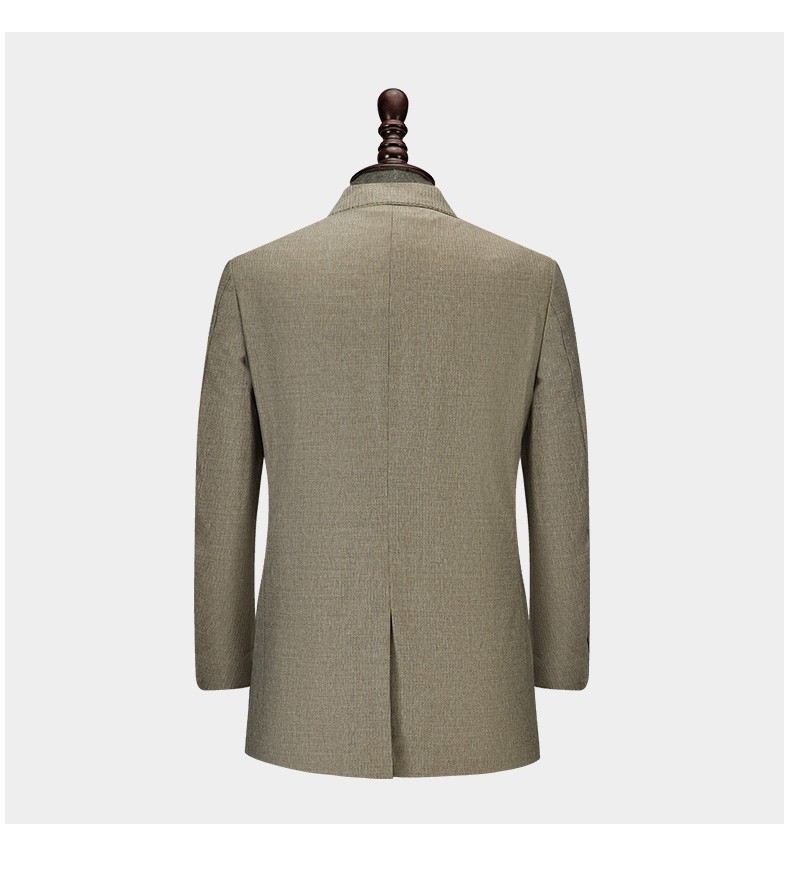 judger庄吉商务男士正装西服套装上衣外套 羊毛西服宽松大码西装中年