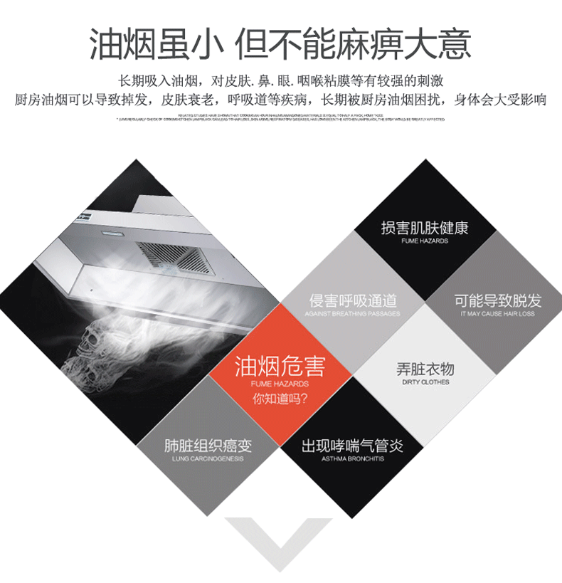 包上门安装扬子商用油烟机油烟净化一体机大功率大吸力食堂餐厅厨房