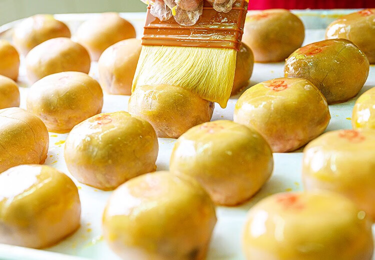 荣华ronghua嫁女饼酥饼礼盒荣华龙凤礼饼广东顺德特产广式红绫果仁