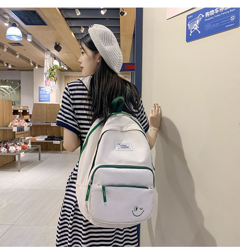 丛林鸟书包女初中生中学生韩版高中ins日系大容量百搭简约少女双肩