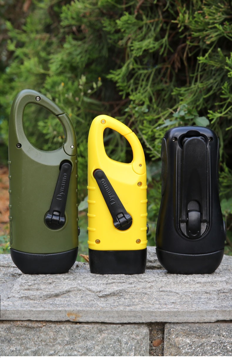 户外手摇发电手电筒太阳能充电手电多功能led家用照明灯军迷用品应急