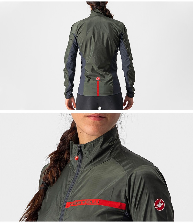蝎子castelli四季骑行服女长袖防晒风衣外套人体工学剪裁4521529 870