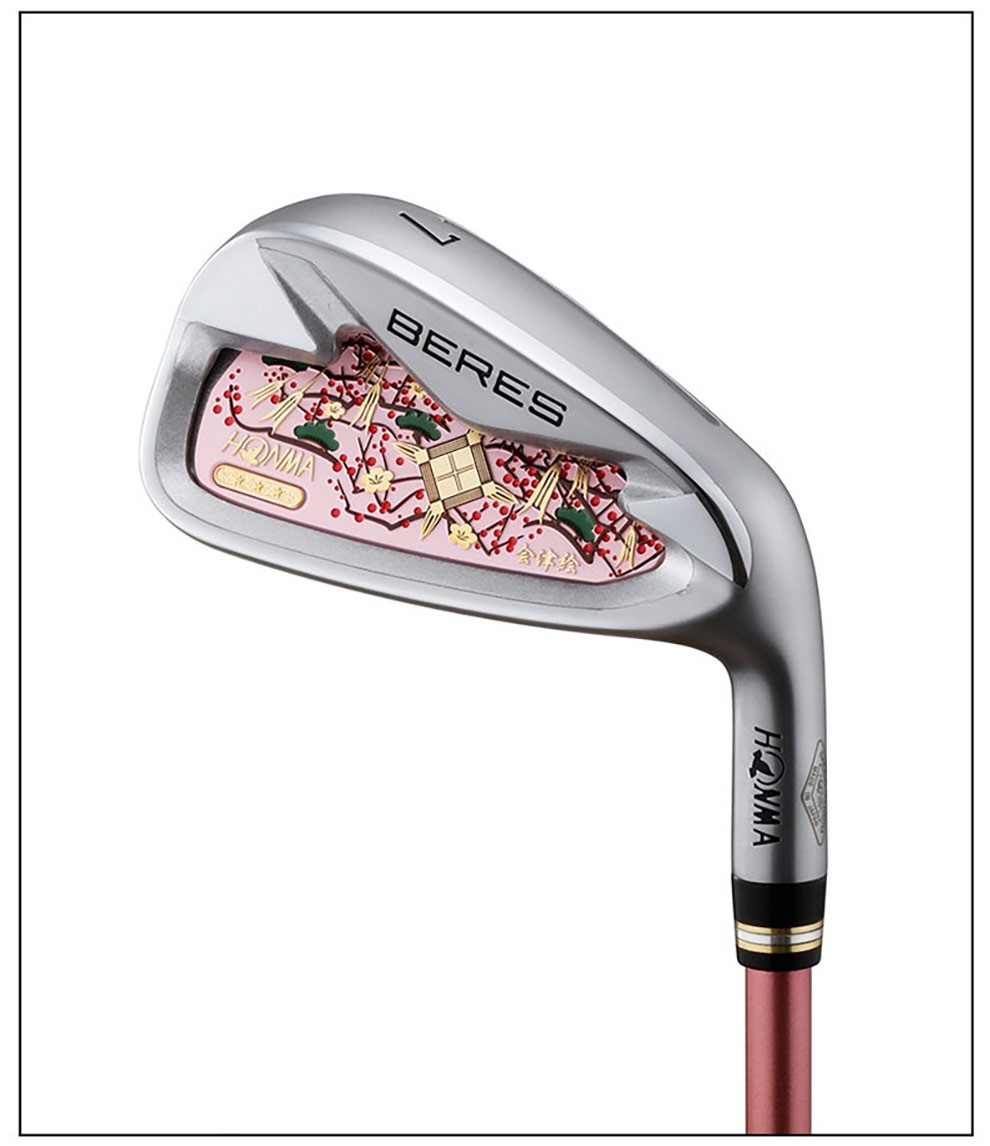 日本honma红马本间高尔夫球杆女士beres/e08 绘津会golf e-08铁杆组