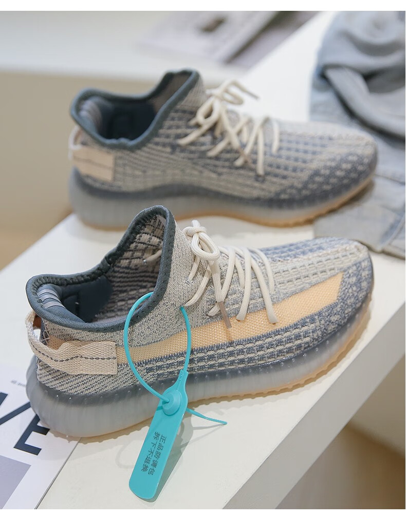 官方臻品丨轻奢定制khunter椰子鞋男女情侣款高品质350爆米花透气潮鞋