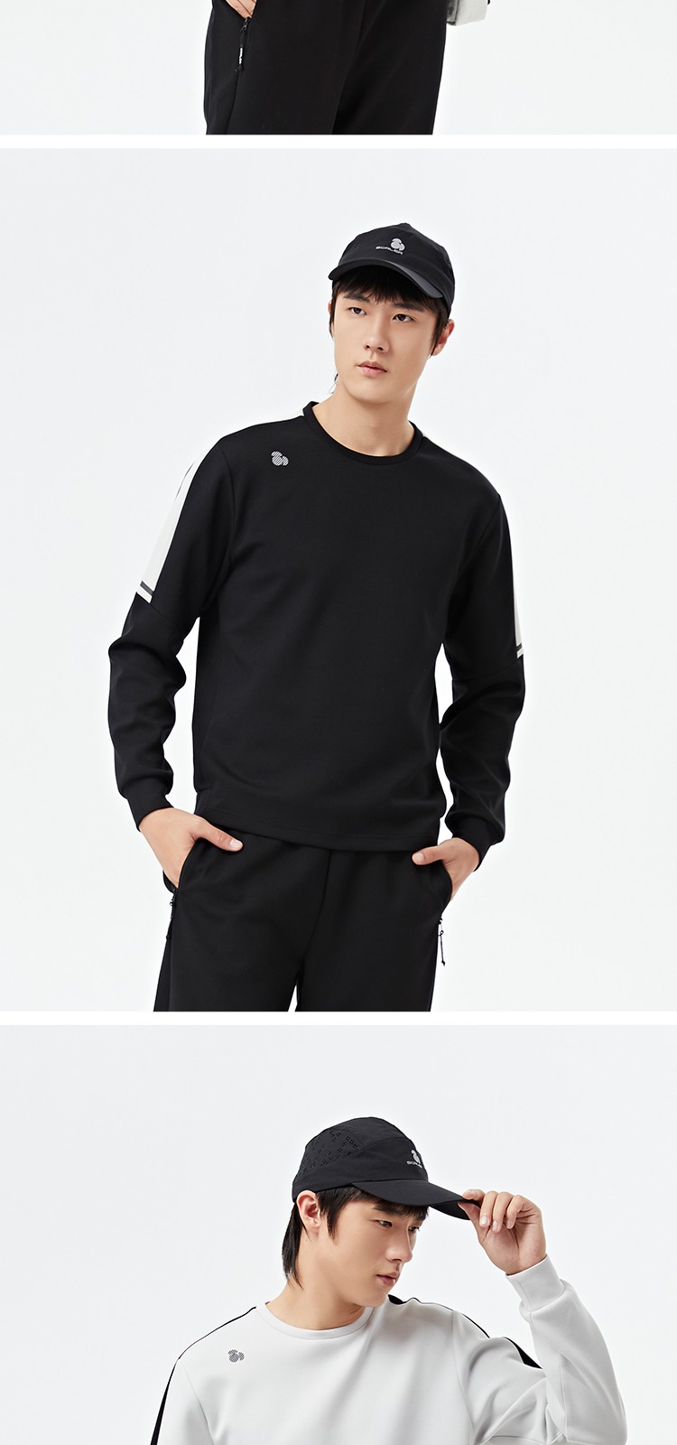 思凯乐户外春夏新品圆领套头卫衣男时尚运动跑步服女透气保暖卫衣f