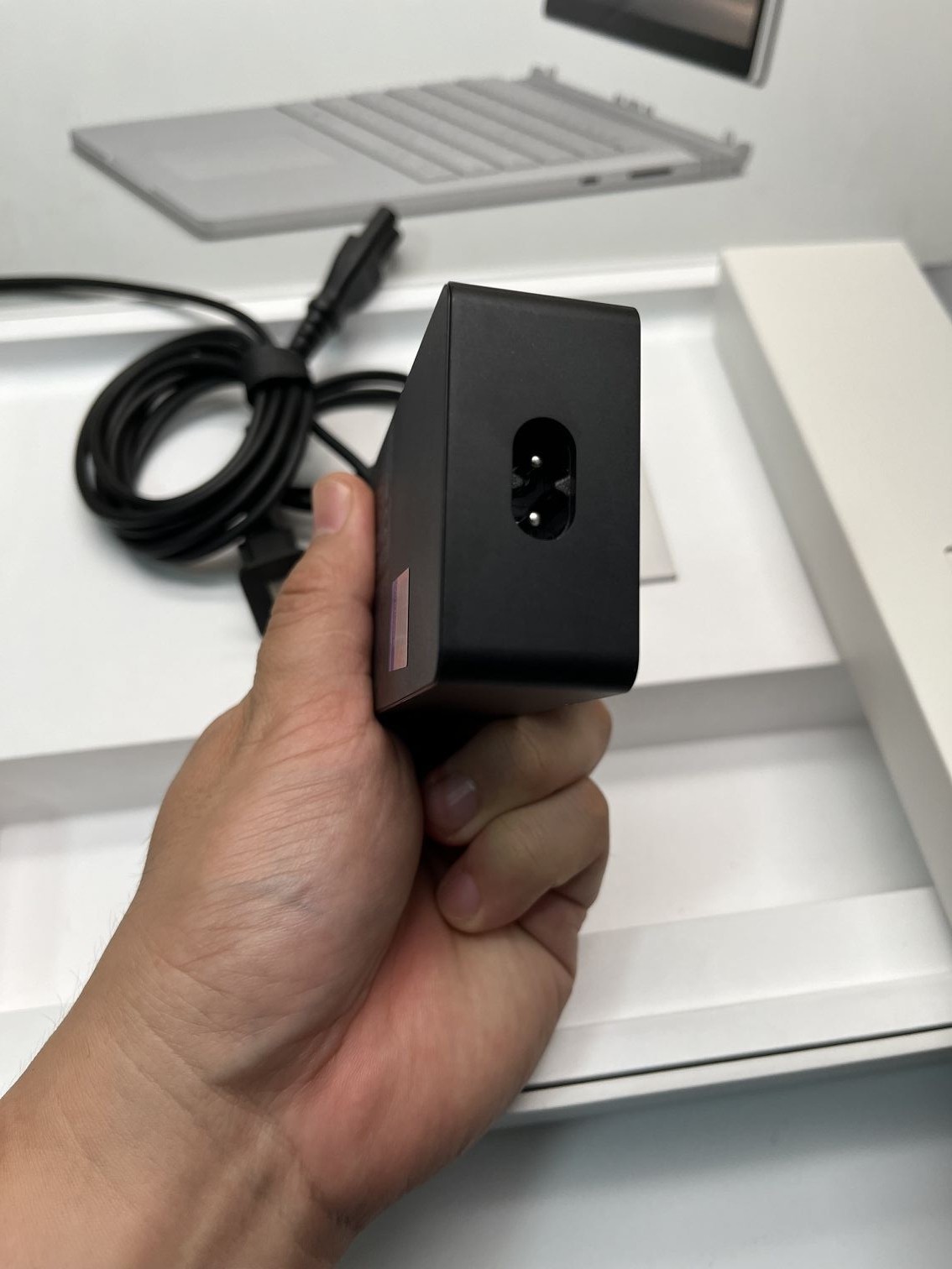 微软笔记本电脑充电器surface book3 15寸专用电源适配器127w快充