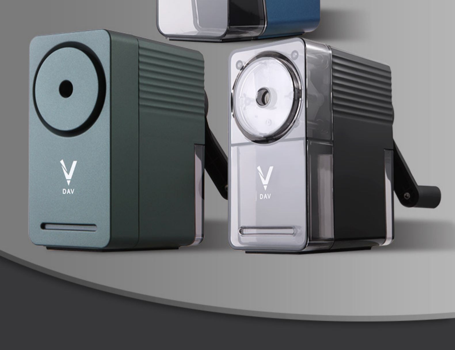 大v削笔器dav削笔刀美术生专用素描卷笔刀削笔机速写炭笔削笔器修传