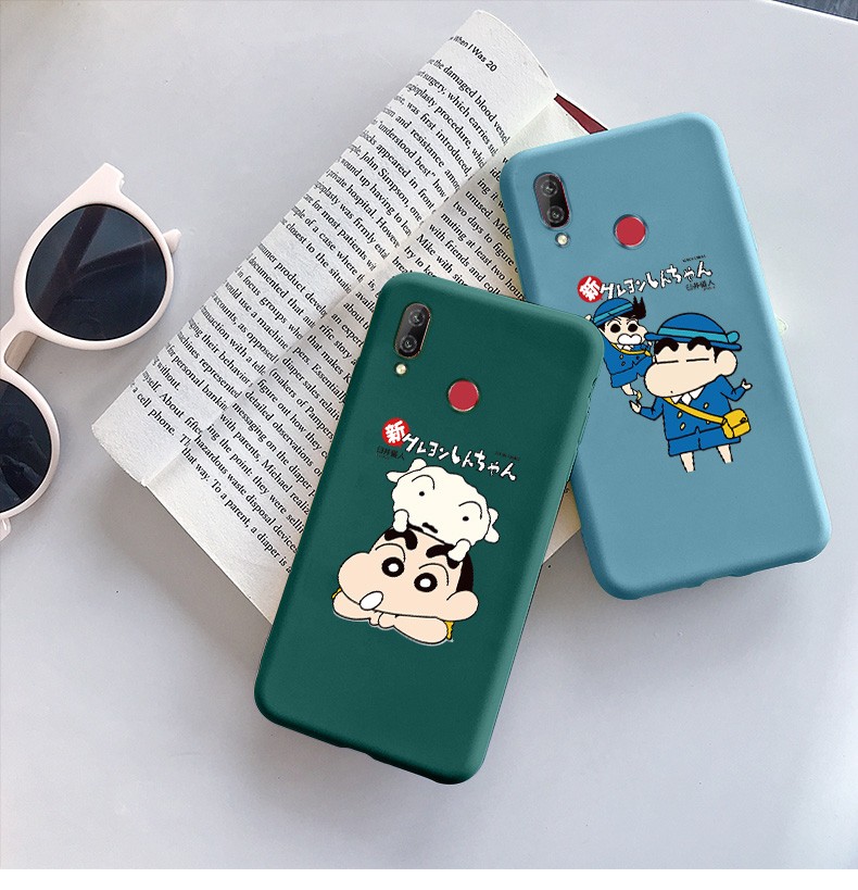 品景廷 华为荣耀play3e手机壳play/3动漫卡通软硅胶个性创意可爱蜡笔