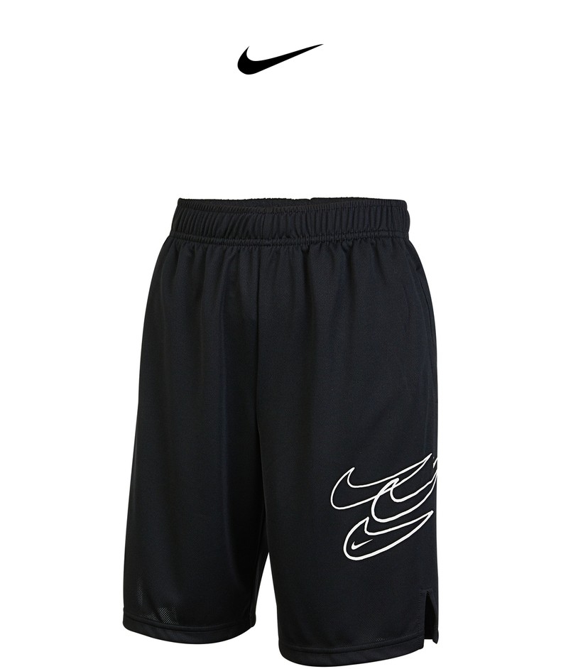耐克 大童(男孩)训练短裤 nike dri-fit standard issue dm8532-010