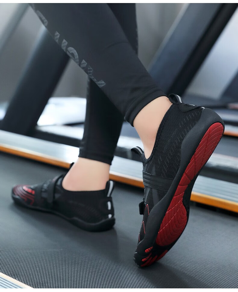 克卜勒普拉提室内运动鞋健身房跑步机上穿的鞋光脚赤足跑鞋男跳绳鞋子