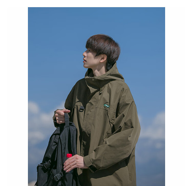 日系登山外套男士cityboy高级感男士运动夹克男秋季潮牌休闲衣服男