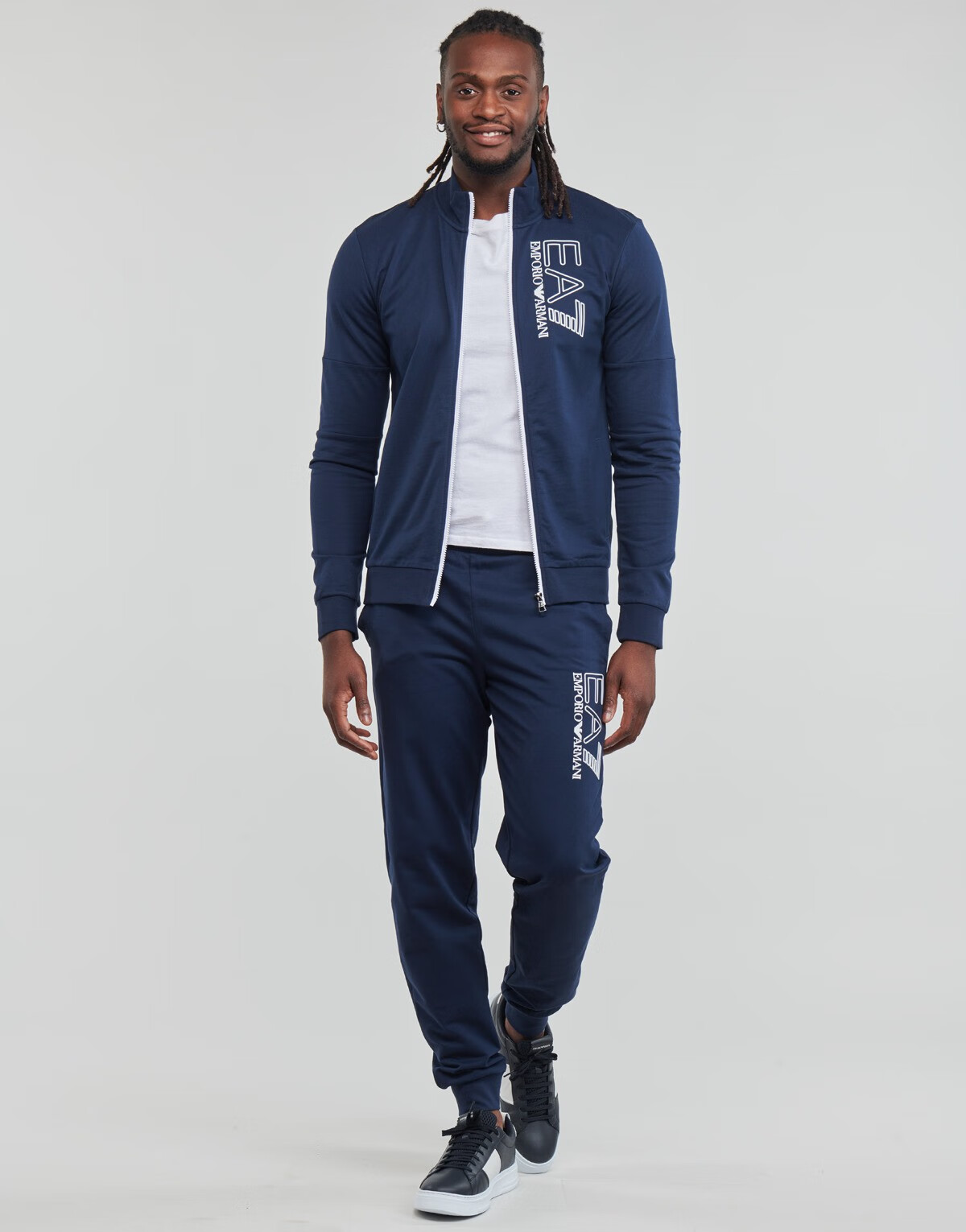 ea7emporioarmani阿玛尼男装运动套装两件套开衫外套束口束脚跑步卫裤