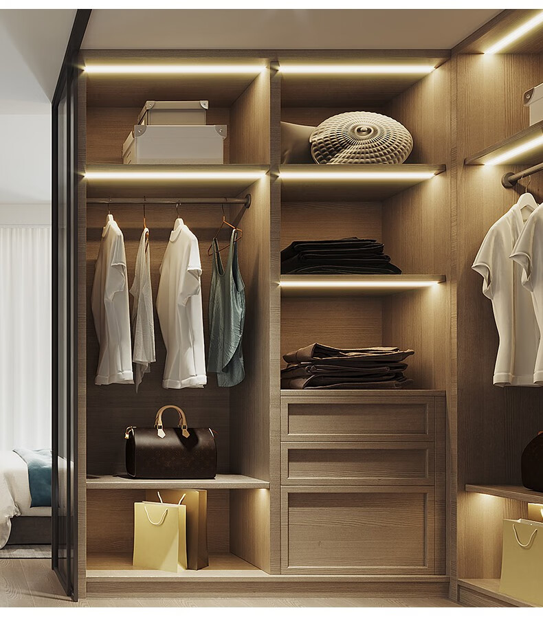 光巨量 橱柜感应线型灯嵌入式感应灯条酒柜衣柜灯带led层板线性灯展示