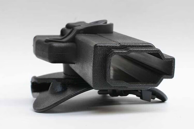 新款92g快拔套手枪式枪套腰部旋转战术双排弹夹套92改快枪套塑料晋范