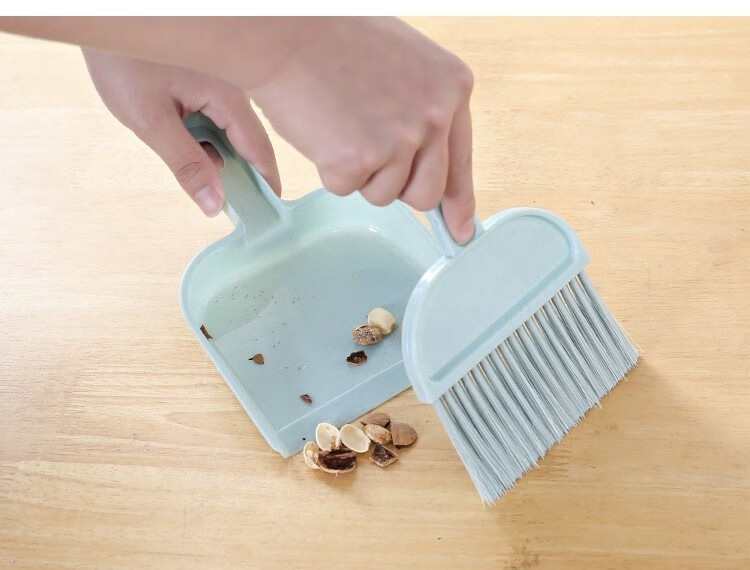 家用手持单个迷你小土簸箕塑料矬子畚斗簸萁撮子扫垃圾铲戳簱小型