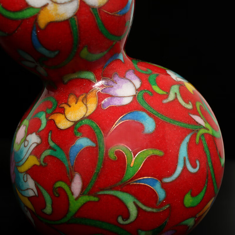 jt041景泰蓝掐丝珐琅彩葫芦摆件【图片 价格 品牌 报价】-京东