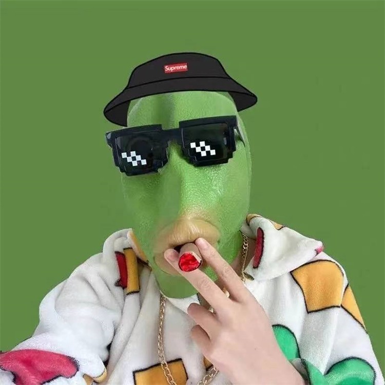 动物搞怪头套抖音同款搞怪动物头套二哈面具节日沙雕网红主播搞怪搞笑