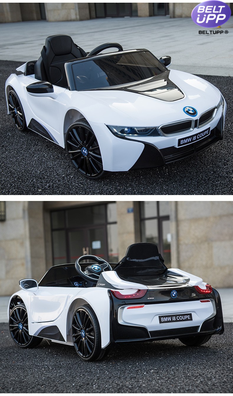 beltupp宝马儿童电动车童车汽车玩具车跑车可坐成人遥控座椅送儿童