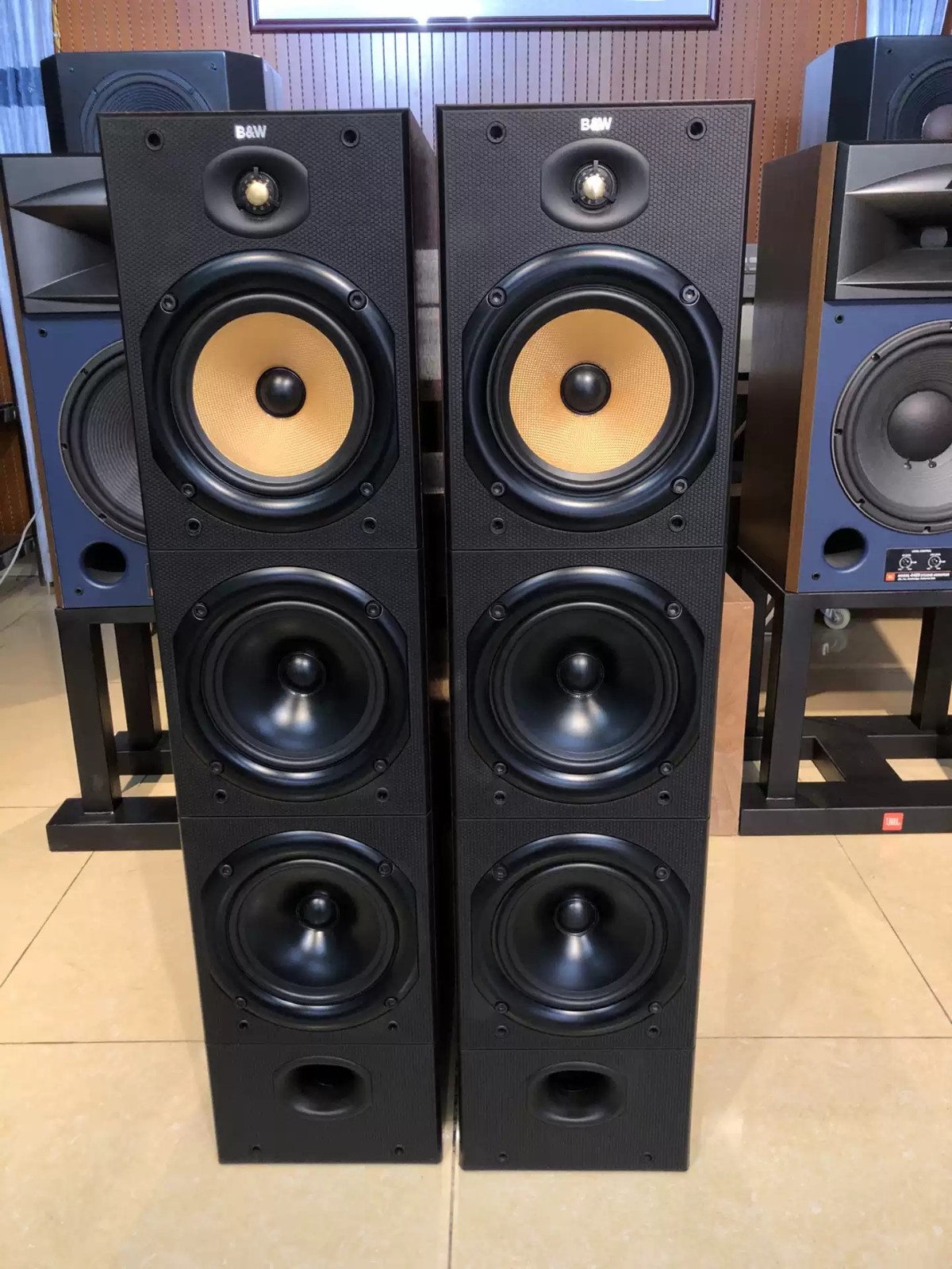 英国宝华dm604 一代 发烧hifi落地音箱 二手音箱(85新)【图片 价格