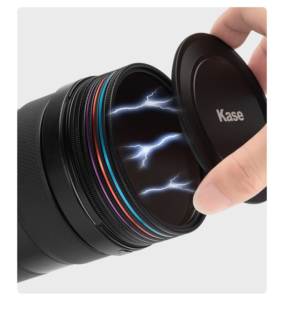 卡色(kase) 天眼磁吸滤镜 uv镜 cpl偏振镜 nd减光镜 gnd渐变灰镜 风光