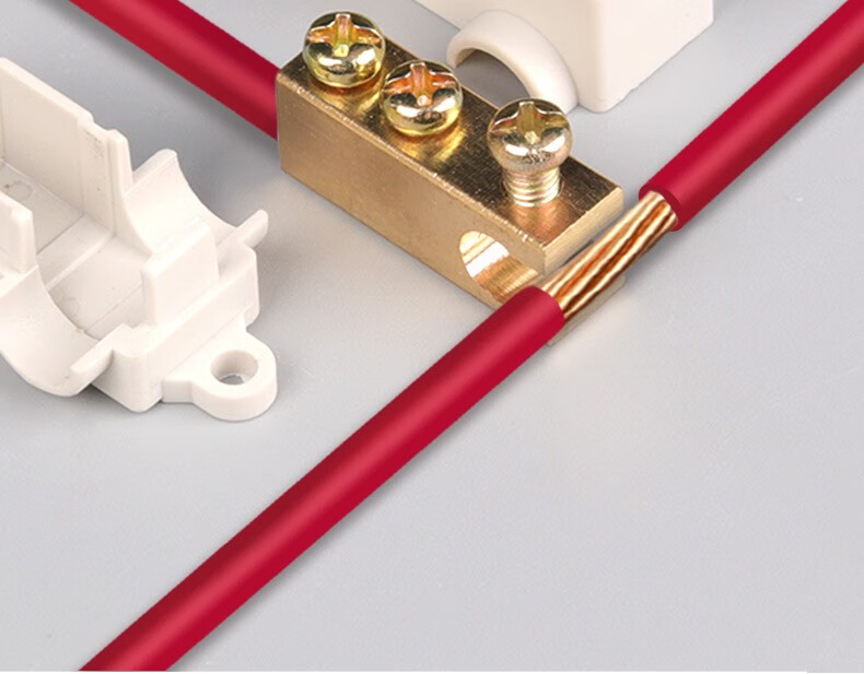 界工t型接线端子分线器大功率电线接头快速连接神器免断线夹一进二出